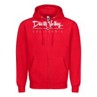 Red death valley ca sweatshirt Zipper Hoodie - linhVisuals