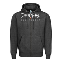 Charcoal Heather death valley ca sweatshirt Zipper Hoodie - linhVisuals