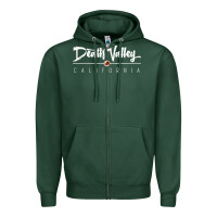 Sports Green death valley ca sweatshirt Zipper Hoodie - linhVisuals