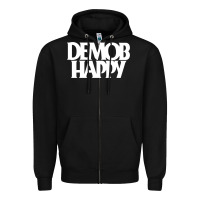 Black demob happy 1 Zipper Hoodie - linhVisuals