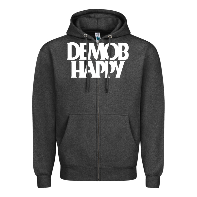 Demob Happy 1 Zipper Hoodie by linhVisuals | Teevron