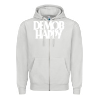 Dove Grey demob happy 1 Zipper Hoodie - linhVisuals