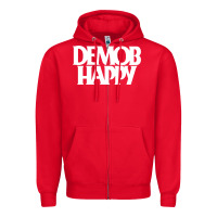 Red demob happy 1 Zipper Hoodie - linhVisuals