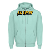 Seafoam this-arkansas-pine-bluff Zipper Hoodie - linhVisuals