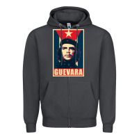 Smoke guevara Zipper Hoodie - linhVisuals