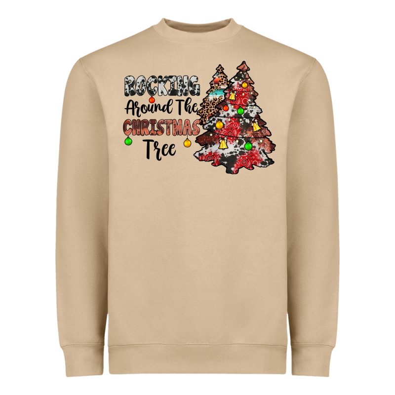 Rocking Around The Christmas Tree Heavyweight Sweatshirt by JahusDesignShop | Teevron
