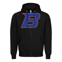 Black new-boise-state Zipper Hoodie - linhVisuals