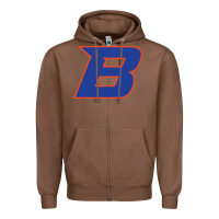 Chestnut new-boise-state Zipper Hoodie - linhVisuals