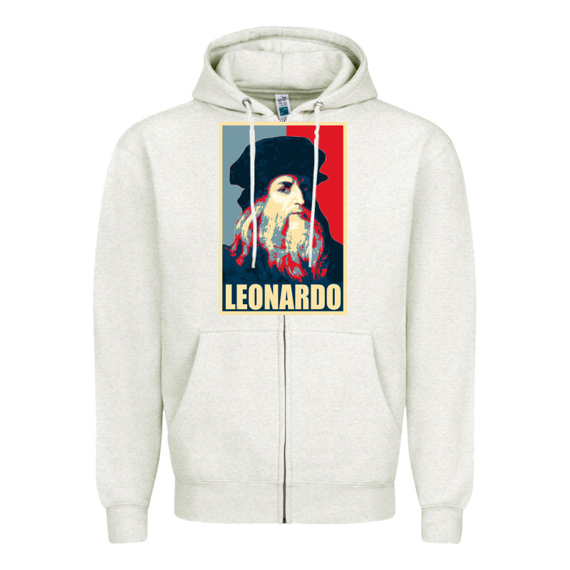 Leonardo Zipper Hoodie by linhVisuals | Teevron
