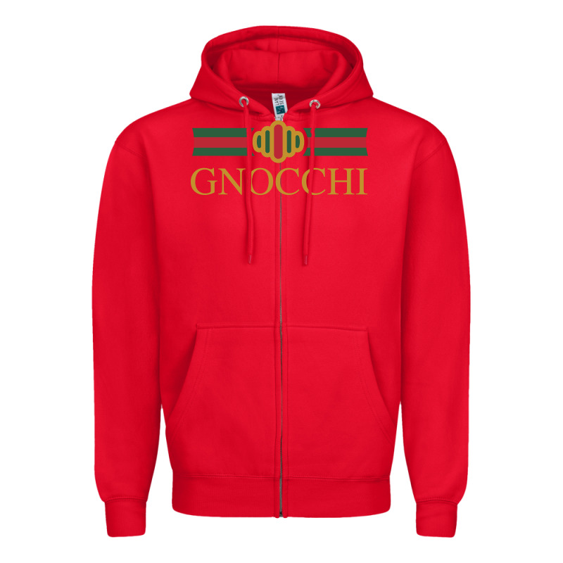 Gnocchi Classic Fashion Parody Pasta Noodles Italian Zipper Hoodie by linhVisuals | Teevron