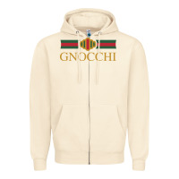Sandshell Gnocchi Classic Fashion Parody Pasta Noodles Italian Zipper Hoodie - linhVisuals