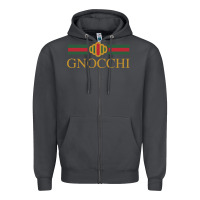 Smoke Gnocchi Classic Fashion Parody Pasta Noodles Italian Zipper Hoodie - linhVisuals