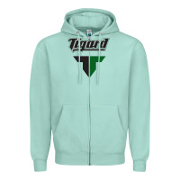 Seafoam tigard high school Zipper Hoodie - linhVisuals