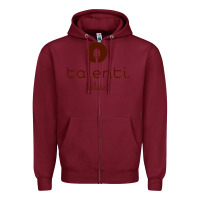 Burgundy Talenti Zipper Hoodie - linhVisuals