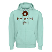 Seafoam Talenti Zipper Hoodie - linhVisuals