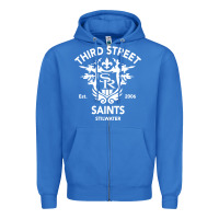 True Royal saints row 3 tribute emblem Zipper Hoodie - linhVisuals