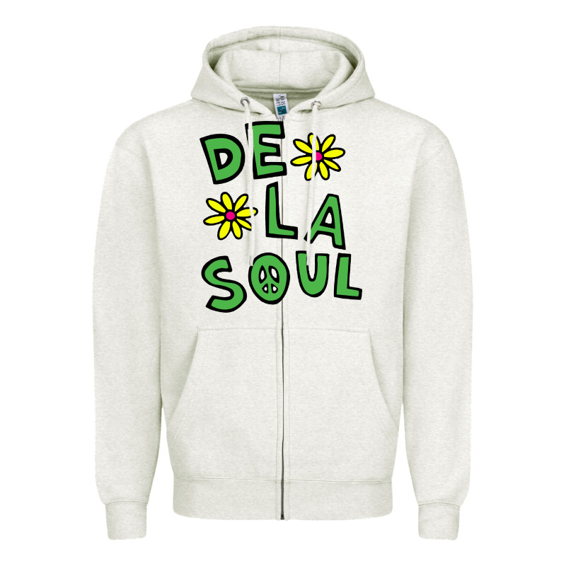 Original De La Soul Music Zipper Hoodie by linhVisuals | Teevron