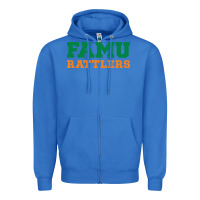 True Royal FAMU RATTLERS Zipper Hoodie - linhVisuals