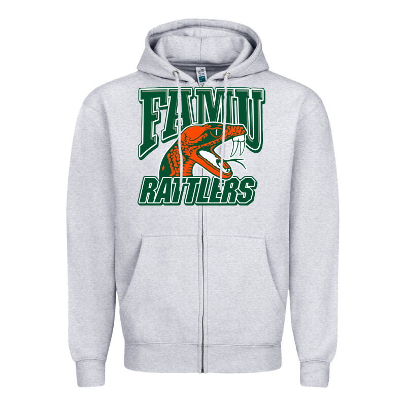 Famu Rattlers Zipper Hoodie by linhVisuals | Teevron