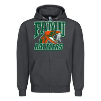 Smoke FAMU RATTLERS Zipper Hoodie - linhVisuals