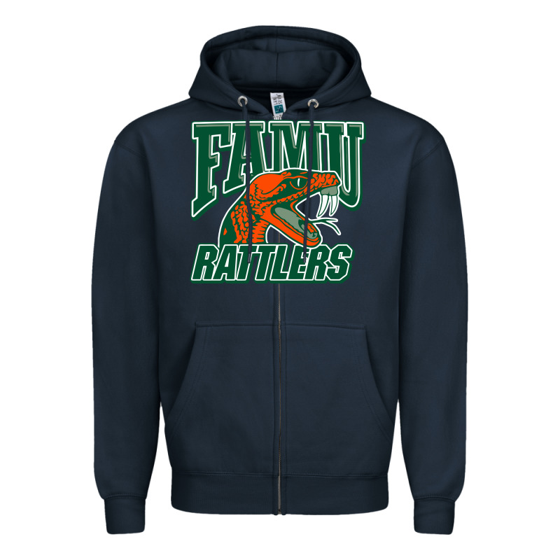 Famu Rattlers Zipper Hoodie by linhVisuals | Teevron