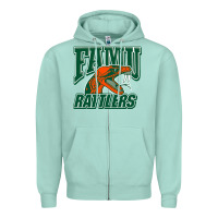 Seafoam FAMU RATTLERS Zipper Hoodie - linhVisuals