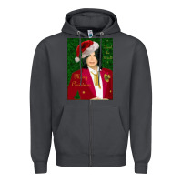 Smoke merry christmas heal the world michael jackson Zipper Hoodie - linhVisuals