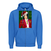 True Royal merry christmas heal the world michael jackson Zipper Hoodie - linhVisuals