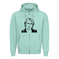 Seafoam jeff buckley 90s style fan art Zipper Hoodie - linhVisuals