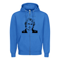 True Royal jeff buckley 90s style fan art Zipper Hoodie - linhVisuals