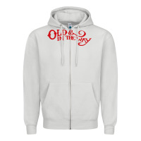 Dove Grey old and in the way musician Zipper Hoodie - linhVisuals