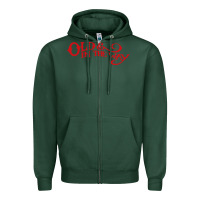 Sports Green old and in the way musician Zipper Hoodie - linhVisuals