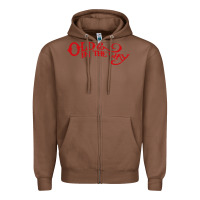 Chestnut old and in the way musician Zipper Hoodie - linhVisuals