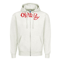 Oatmeal Heather old and in the way musician Zipper Hoodie - linhVisuals