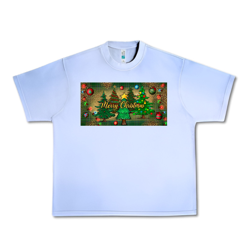 Merry Christmas License Plate Urban Heavy Tee by BundleAndBundleShop | Teevron