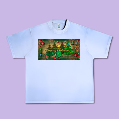 Merry Christmas License Plate Urban Heavy Tee Designed By Bundleandbundleshop