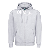 Heather Grey old and in the way musician Zipper Hoodie - linhVisuals