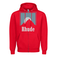 Red Rhude Adventure Zipper Hoodie - linhVisuals