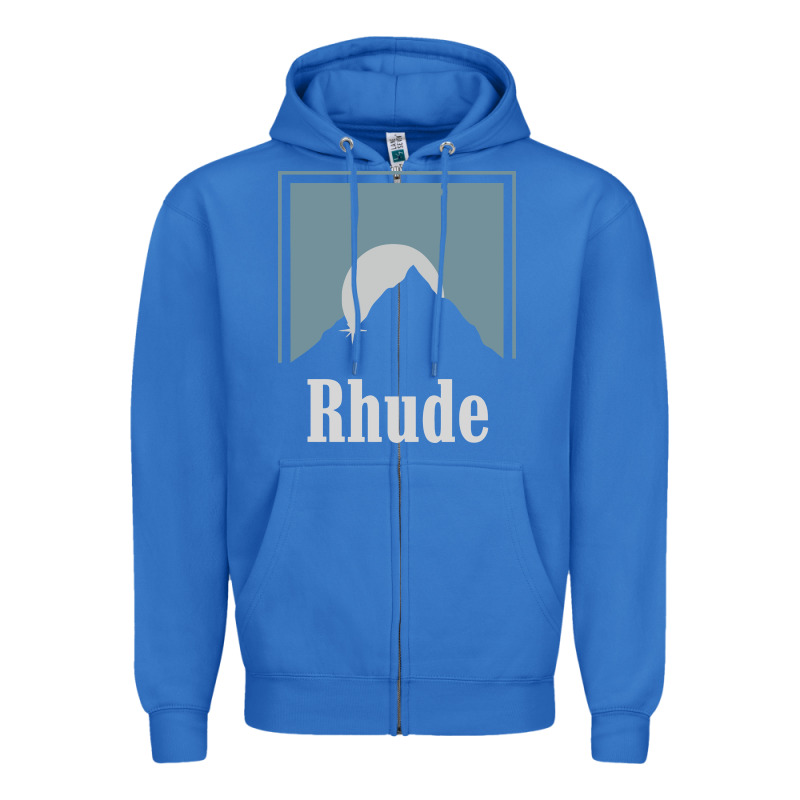 Rhude Adventure Zipper Hoodie by linhVisuals | Teevron