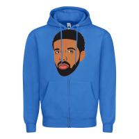 True Royal drak Zipper Hoodie - linhVisuals