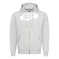 Dove Grey rockin 1000 musician Zipper Hoodie - linhVisuals