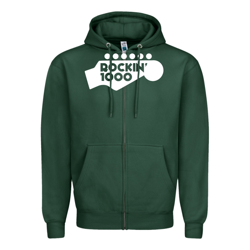 Rockin 1000 Musician Zipper Hoodie by linhVisuals | Teevron
