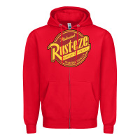 Red rust eze medicated toys kids Zipper Hoodie - linhVisuals