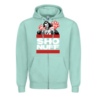 Seafoam sho nuff old school Zipper Hoodie - linhVisuals