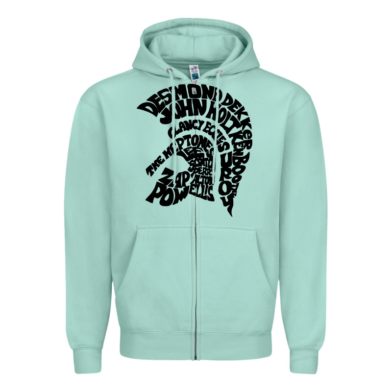 Trojan Artist Zipper Hoodie by linhVisuals | Teevron