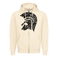 Sandshell trojan artist Zipper Hoodie - linhVisuals