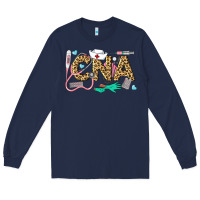 Navy Western Certified Nursing Assistant Long Sleeve Tee - LillyAllenDesigns