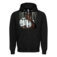 Black kevin hart album art Zipper Hoodie - linhVisuals