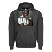 Charcoal Heather kevin hart album art Zipper Hoodie - linhVisuals