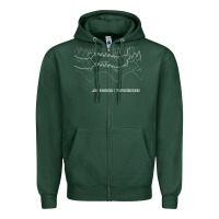 Sports Green joy division transmission fanart tribute design Zipper Hoodie - linhVisuals